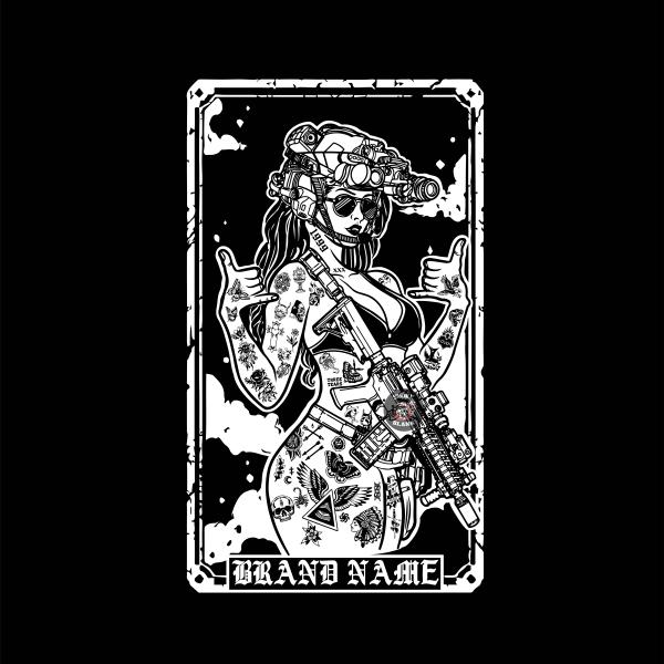 Tactical Character Illustration