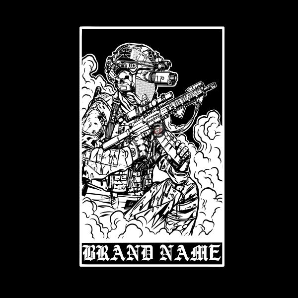 Tactical Character Illustration