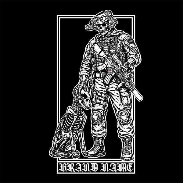 Tactical Character Illustration