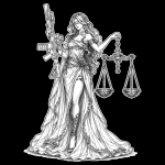 LADY JUSTICE UNCHAINED