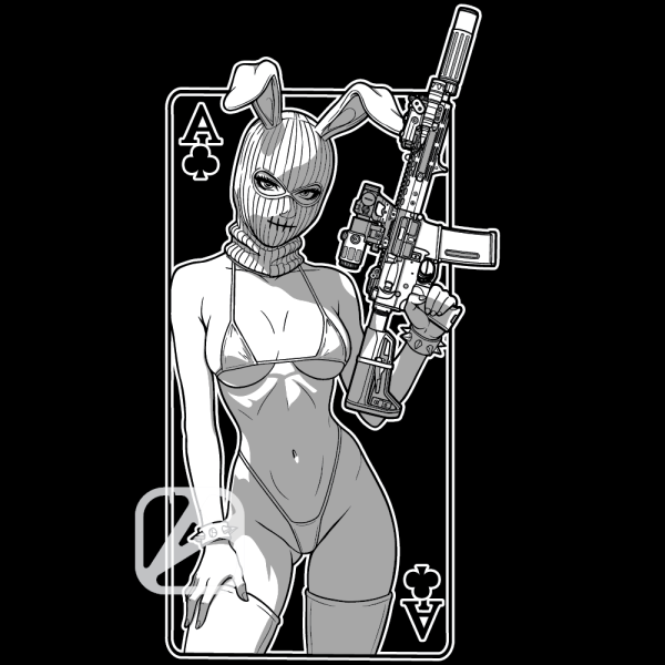 Black Clubs Card