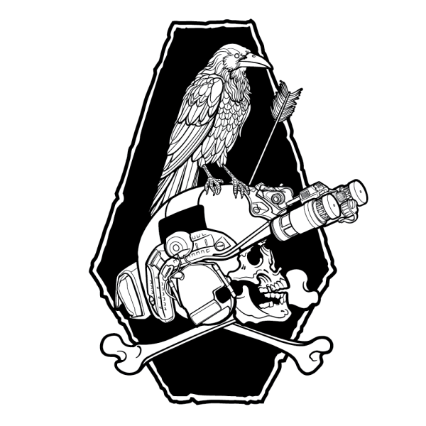 Crow & Skull